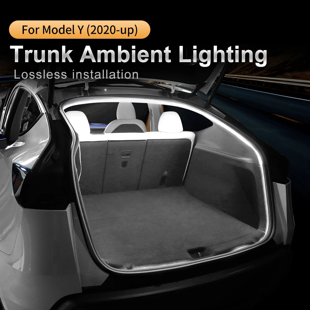 For Tesla Model Y Juniper 2020-2025 Trunk Ambient