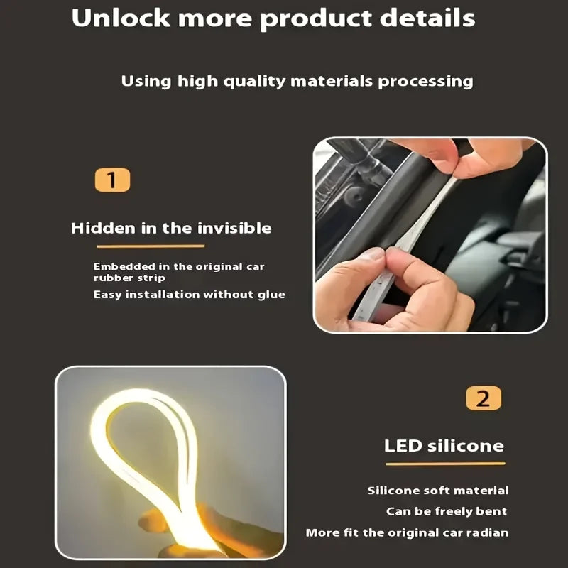 Trunk Strip Lighting Interior Ambient Strips Tailgate