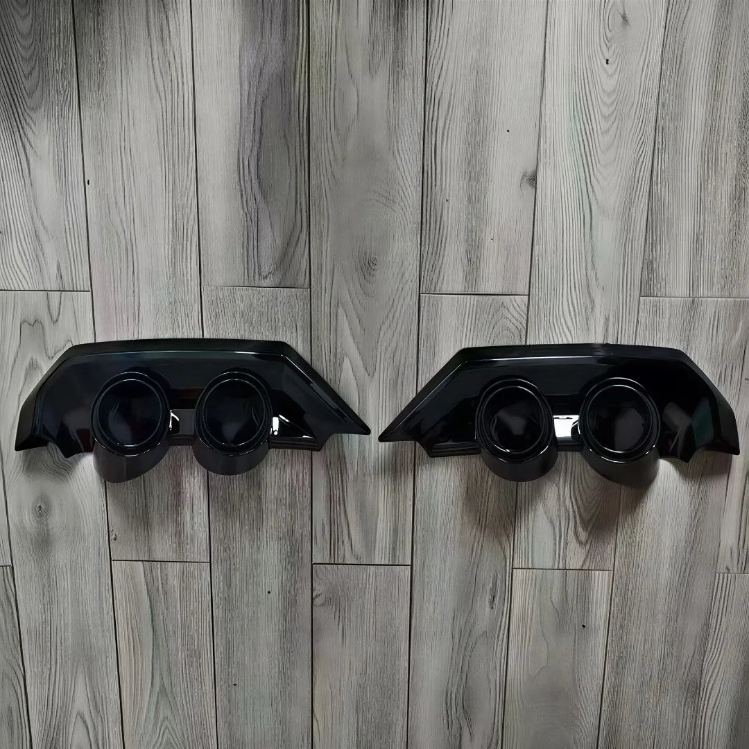 For BMW 5 Series I5 G60 2PCS Exhaust Tip Cover Rear Lip Diffuser