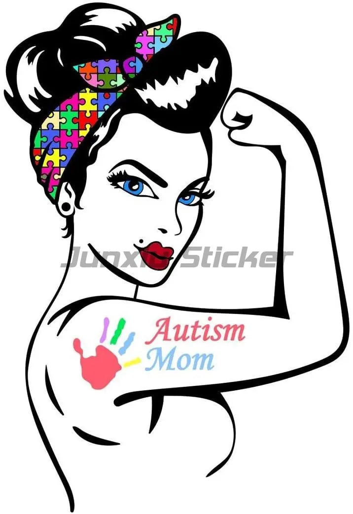 Children Adults Autism Awareness Safety Sticker Window Decal
