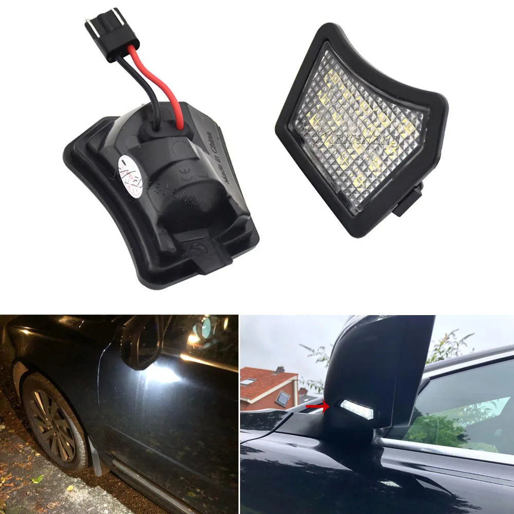 For Volvo V40 V50 C30 C70 2PCS Puddle S40 S60 S80 V50 V70 XC70
