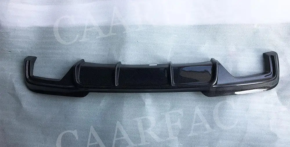 For BMW 5 Series F10 M Carbon Fiber Rear Bumper Lip Diffuser