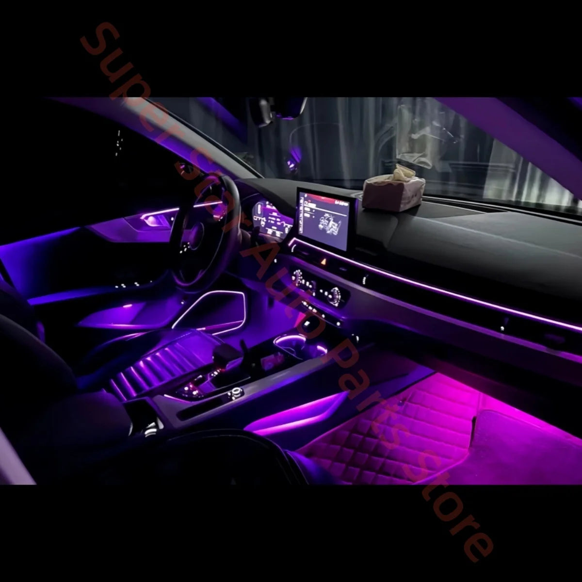 For Audi A4 A4L A5 2017+ Ambient Interior Lighting Upgrade