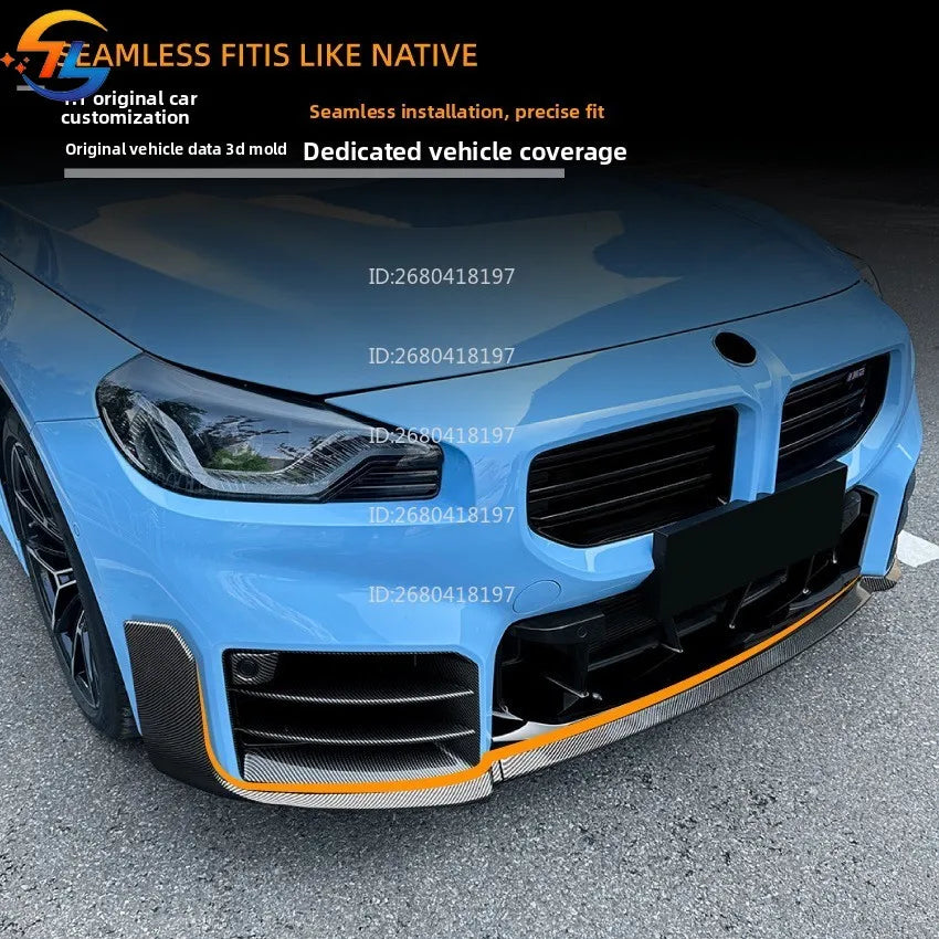 For BMW BMW M2 G87 2023+MP Front Lip Shovel Spoiler Corner