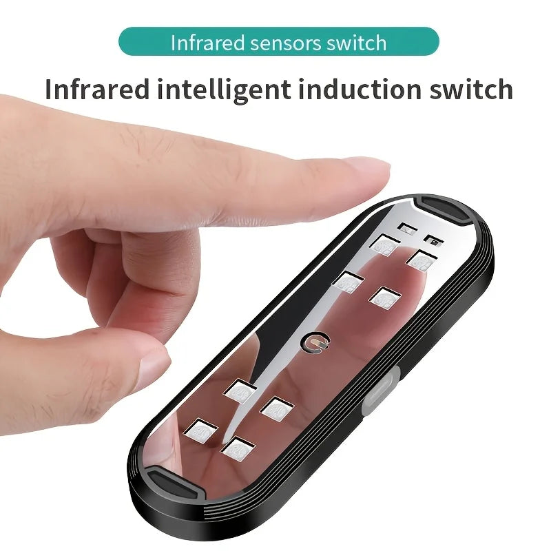 1PC Door Welcome magnetic-controlled usb-rechargeable auto-on