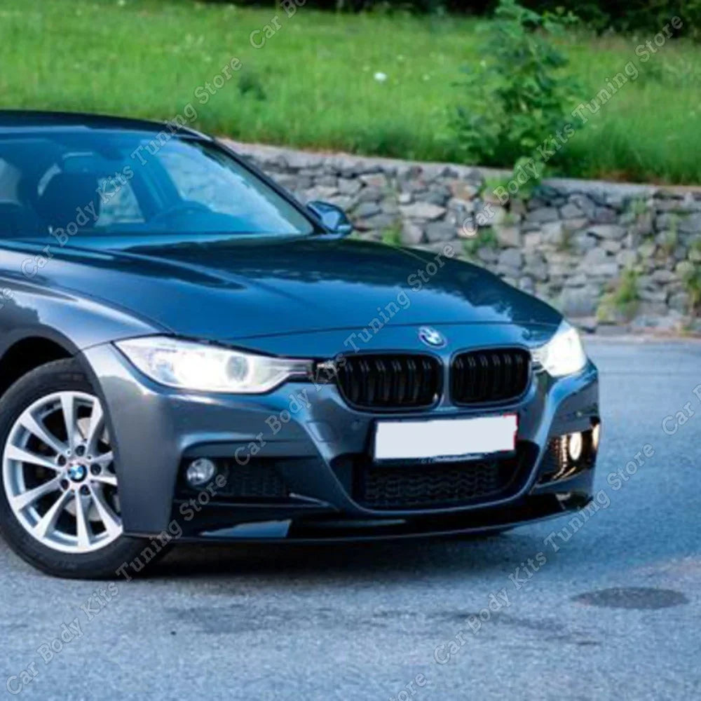 For BMW F30 F31 F35 Mp Front Bumper Lip Splitter Spoiler