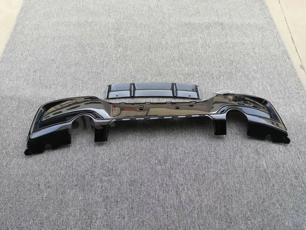 For BMW 1 Series F20 M Rear Bumper Lip Diffuser Gloss Black