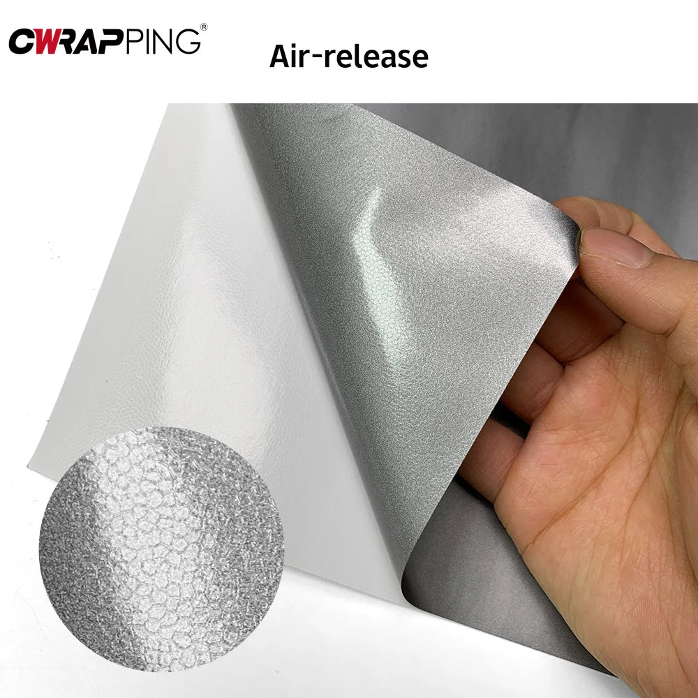 Matte Stickers self-adhesive Gray Vinyl Film Scooter Computer