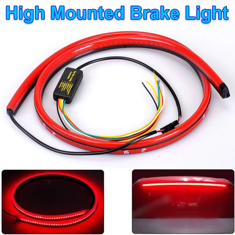 12V Flexible Strip multi-mode Rear Tail Warning Turn Signal