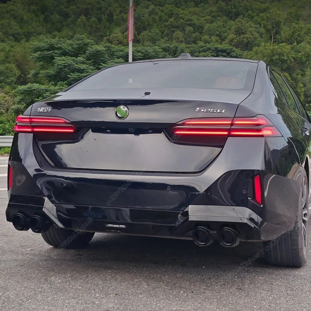 For BMW 5 Series G60 Or 2PCS Sport Exhaust Cover Pipe Trim I5