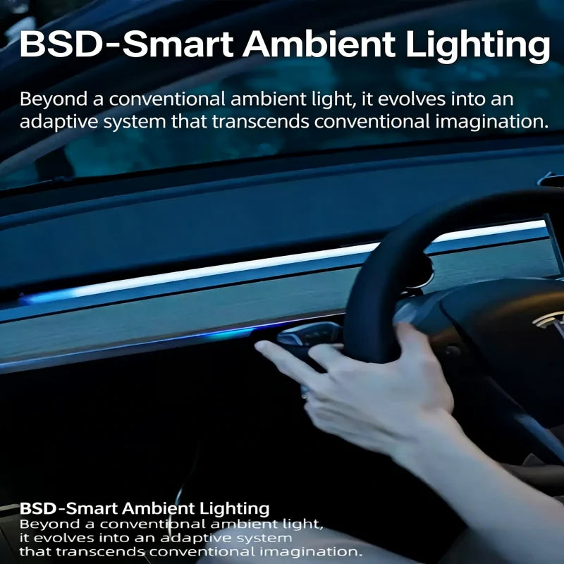 For Refreshed Tesla Model 3 Y high-quality Bsd Smart Ambient