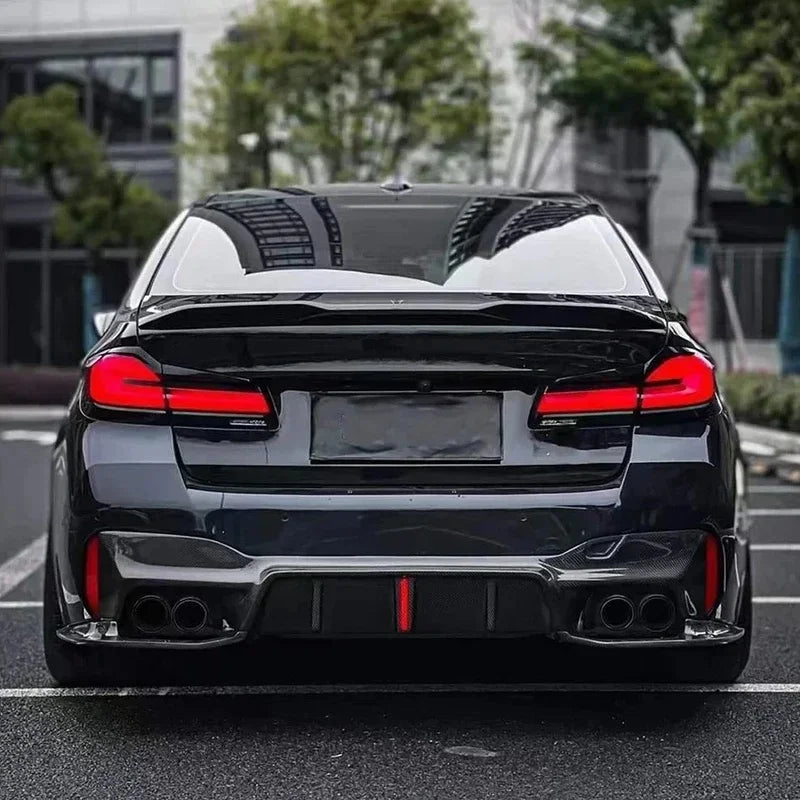 For BMW 5 Series M5 F90 G30 G38 540 Carbon Fiber Back Lip Bumper