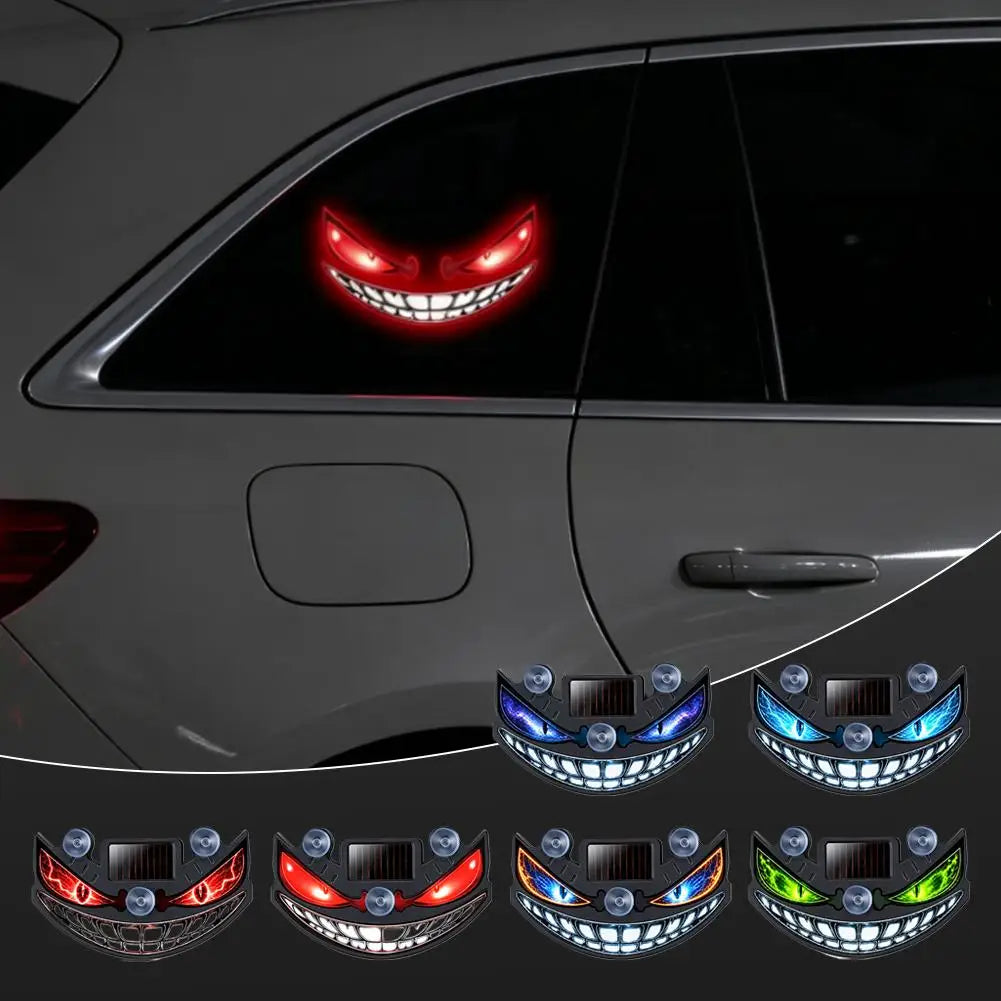 Solar Power Devil Eye Ambient Cool Face Breathing Rear