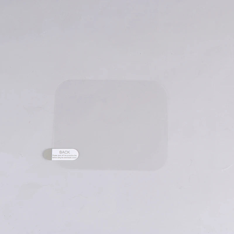 2PCS Transparent Dash Cam Electrostatic Sticker Film Glass
