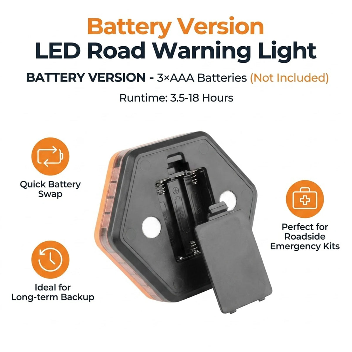 For Repair Lighting Orange Roadside Safety Beacon