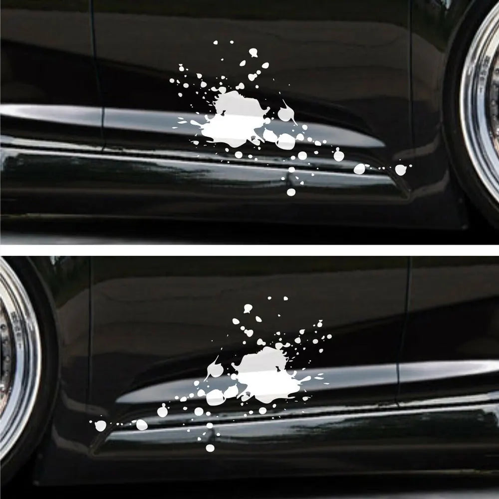 2PCS Splash Blood Stains Cm Side Sticker Design Tuning