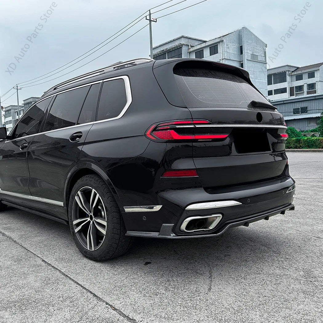 For BMW X7 G07 Rear Bumper Lip M Sport 2019 2020 2021 2022