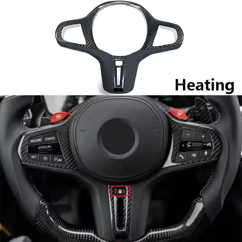For BMW Steering Wheel Modification 5 Series Carbon Fiber Color