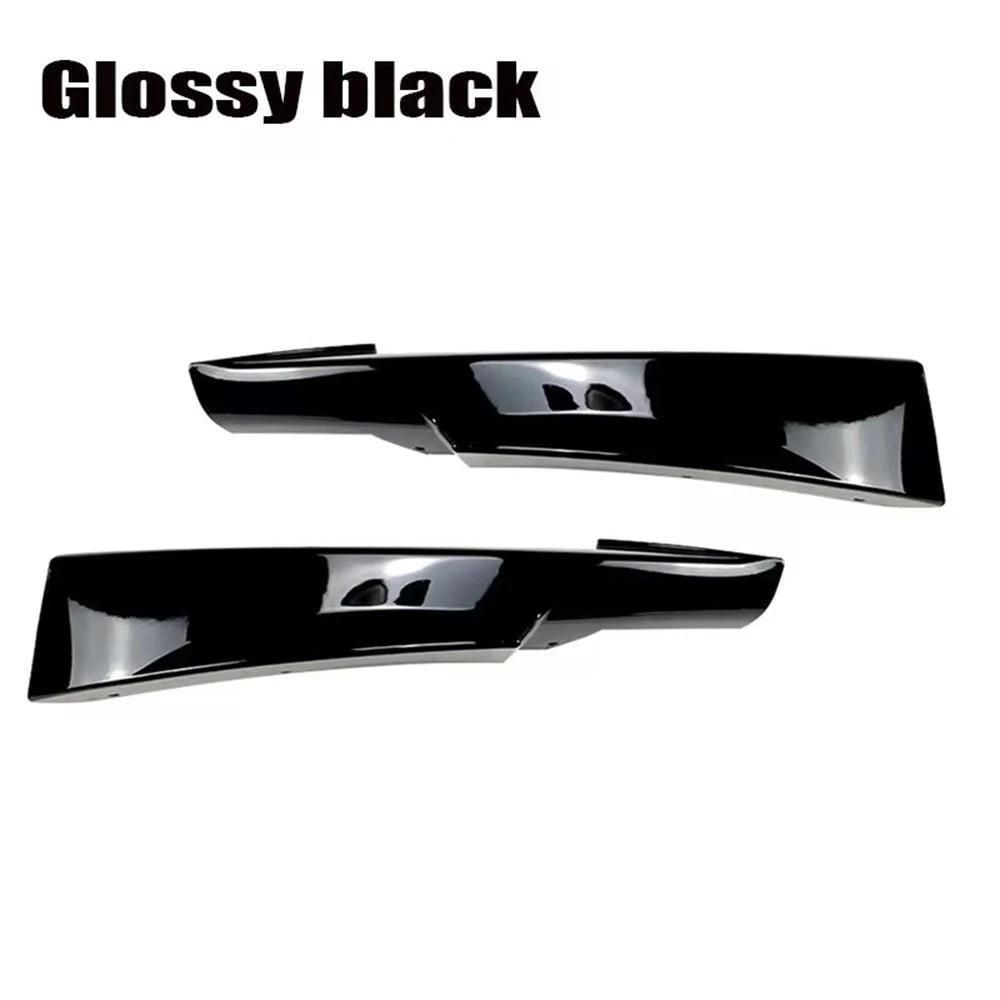 For BMW 3 Series E90 E91 1pair Front Bumper Splitters Lip Lci M