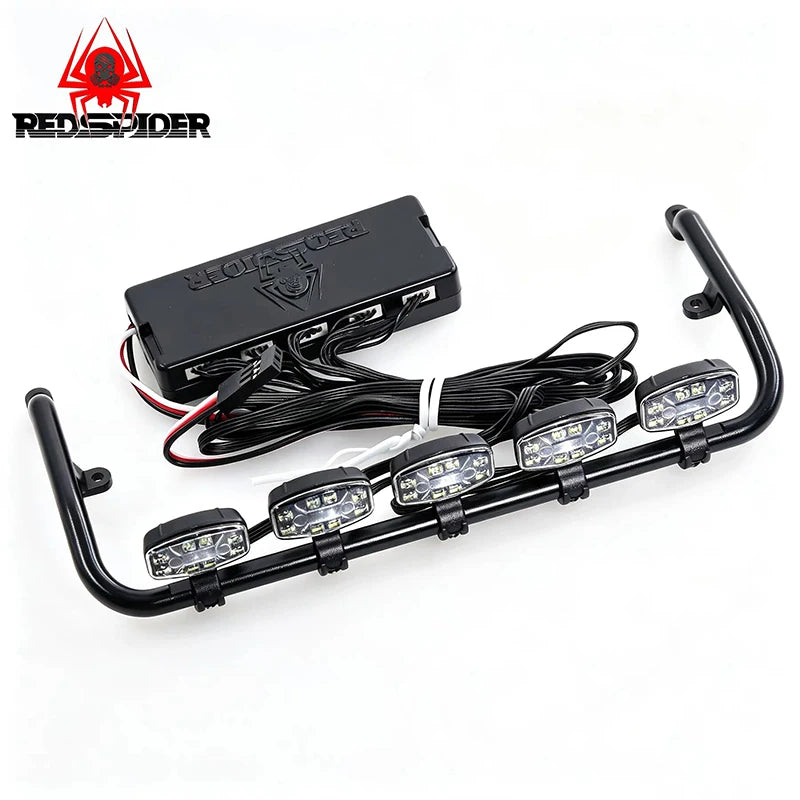For Tamiya 1 14 Rc Simulation Model Square Circular Spotlight