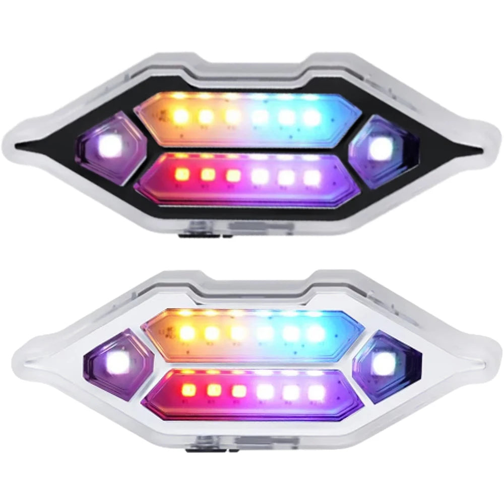 For Universal Motobycles Solar Warning RGB Color