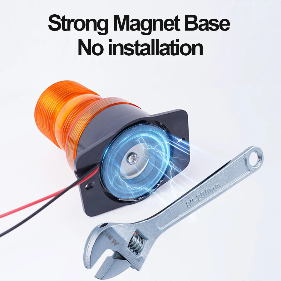 For Vehicle Forklift Strobe Flashing Warning Beacon Emergency