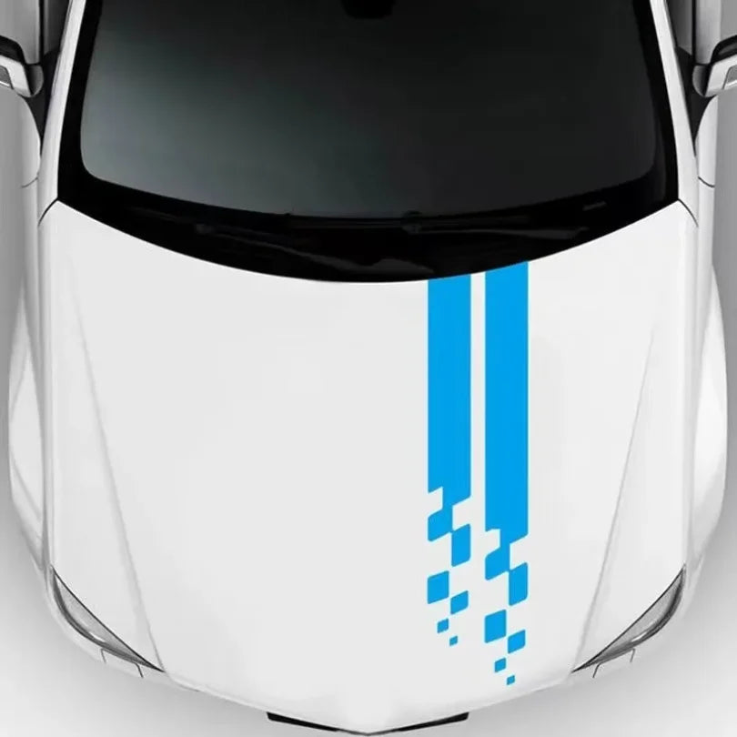 cross-border Hood Sticker Painting Scratch Personality Creative