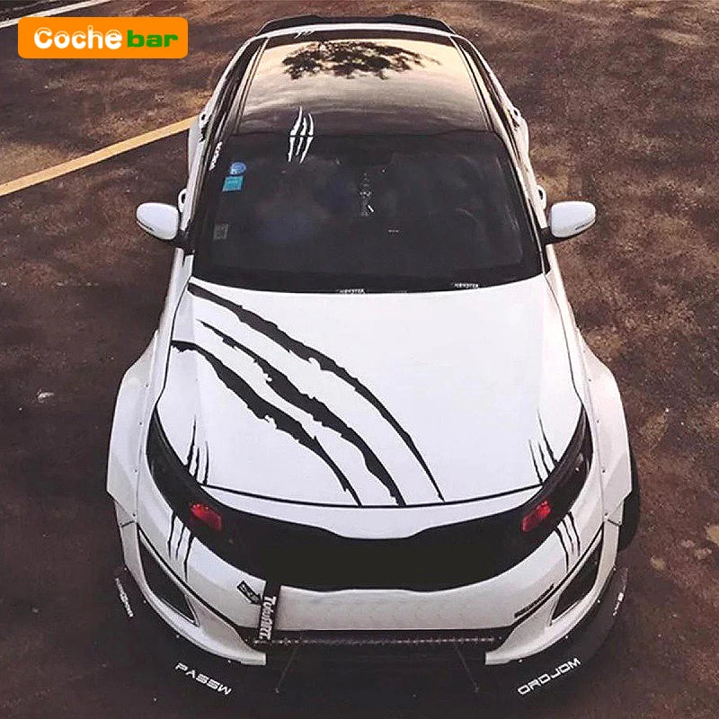 Ghost Claw Stickers Hood Vinyl Sticker Creative Modification