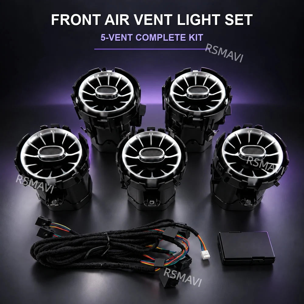 For Mercedes-Benz A-Class W177 Cla W118 Front Turbine Air Vents