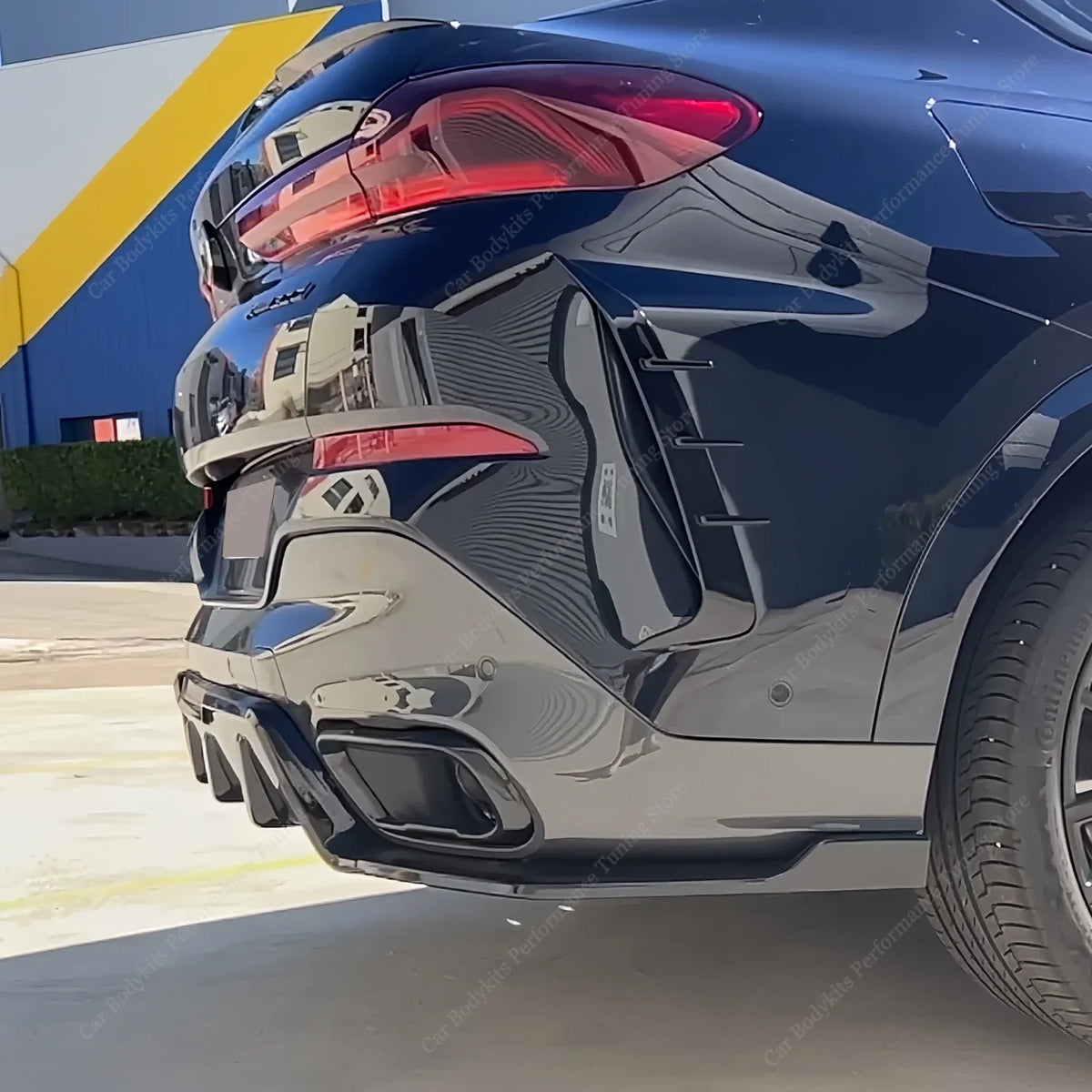 For BMW X6 G06 M Sport 2019-2025 M Performance Rear Bumper