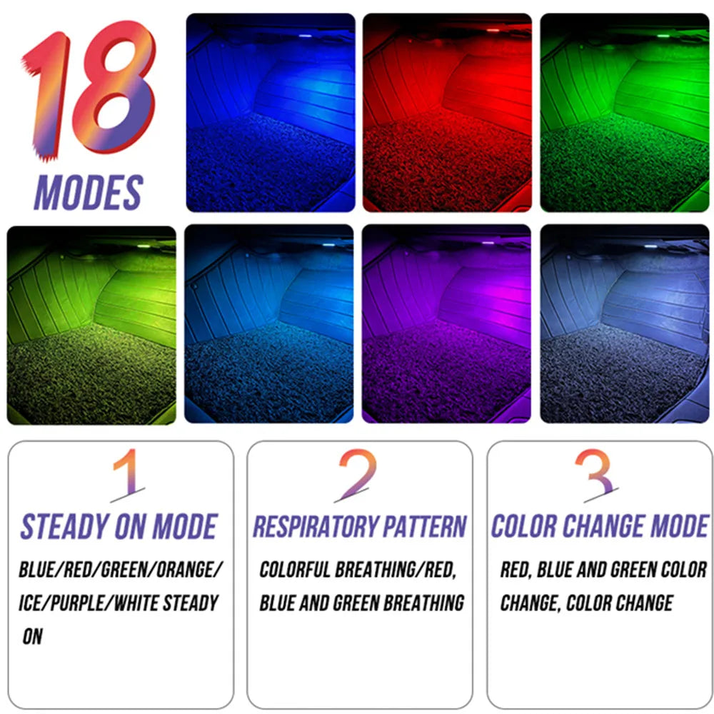 For Volkswagen Tourareg Tiguan Sharan Scirocco RGB Interior