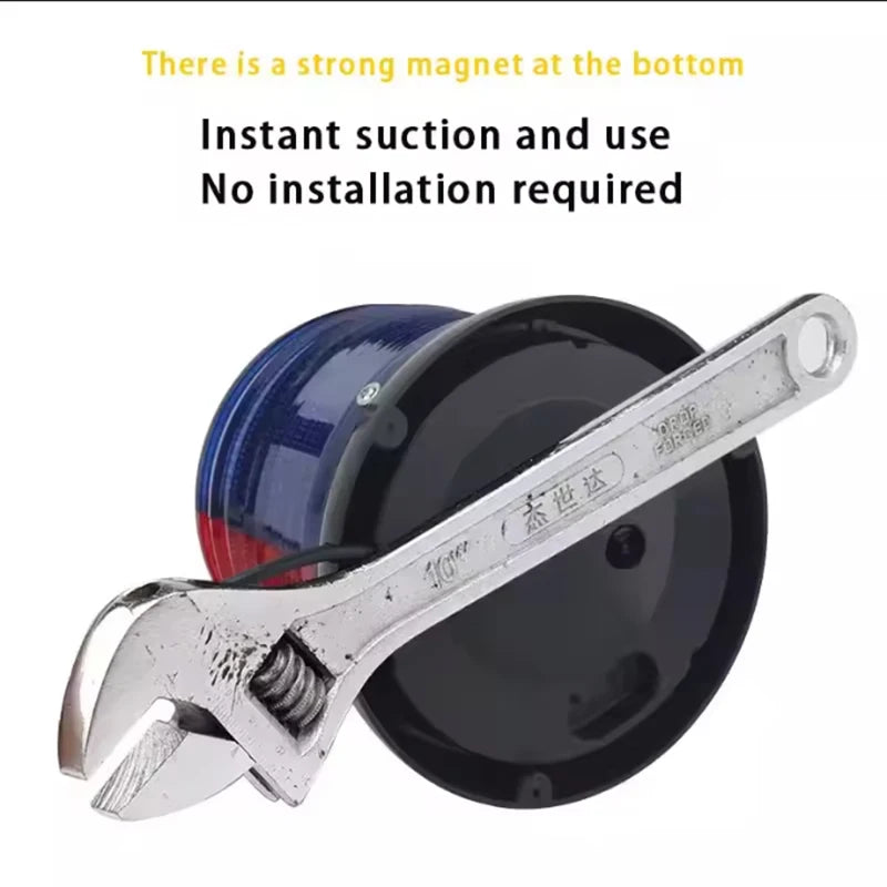 12V Beacon Strobe 24V Warning Blue Red Bus Supplies