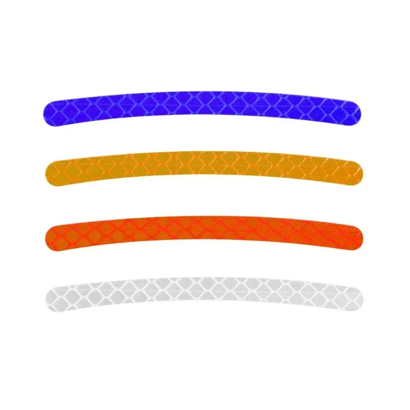 20PCS Wheel Tire Hub Reflective Strips Motor Tyre Night