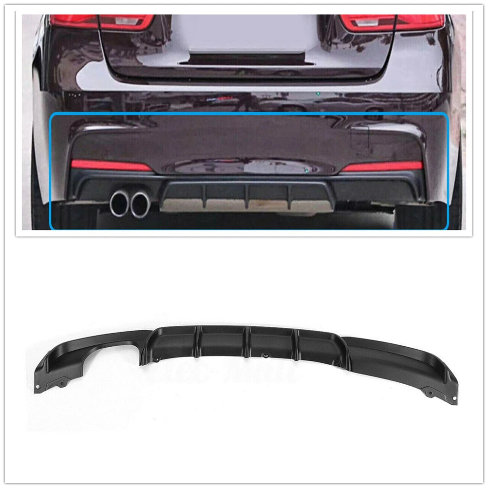 For BMW 3 Series F30 F31 Rear Bumper Diffuser Lip 2012-2018 M