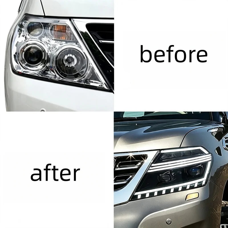 For Nissan Patrol Y62 2012-2019 Xe Ybj Head Upgrade Sequential