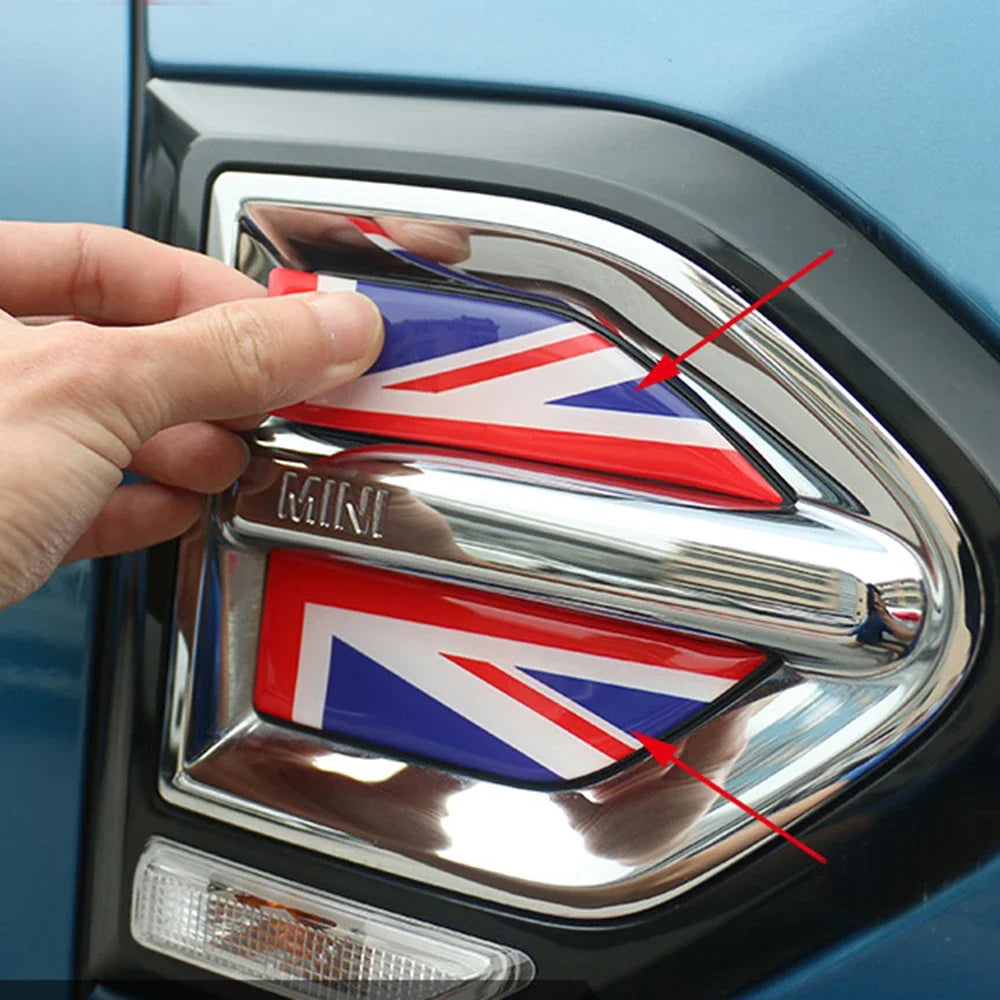 For MINI Cooper F60 Countryman Accessories 4PCS Set Union Jack