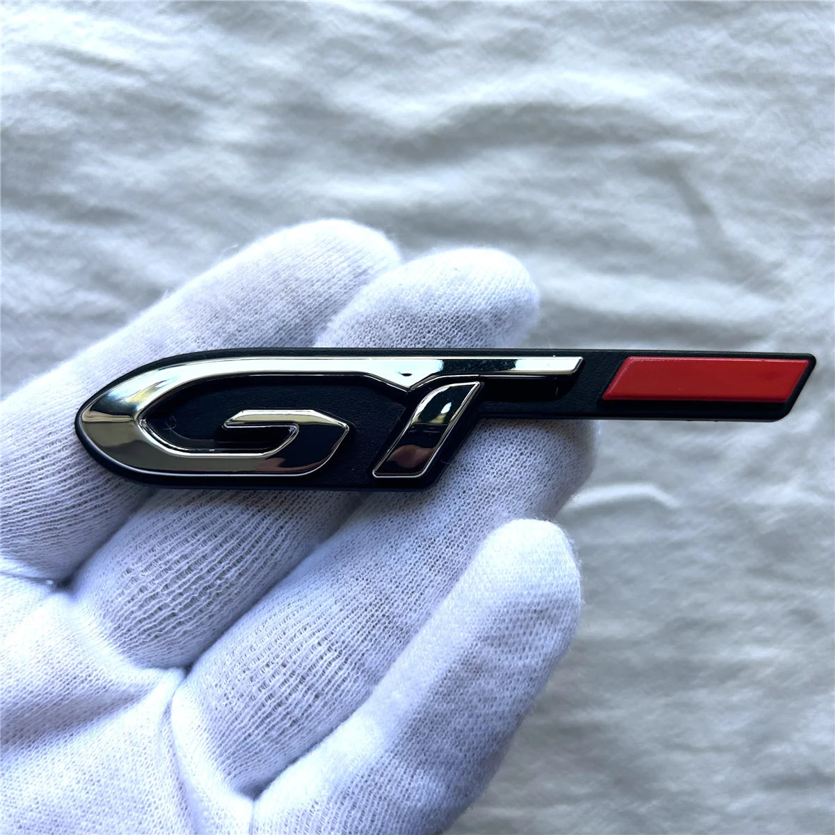 For Body Trunk Tail Side Sticker Gt Plastic ABS Logo Is Suitable