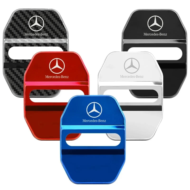 For Mercedes Benz Amg W205 W204 4PCS Door Lock Protective Cover