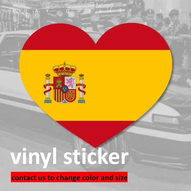 Spain E Number Plate Eu Vri Code Sticker Vinyl