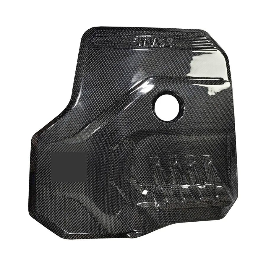 For BMW 3 4 5 Series Dry Carbon Fiber Engine Hood Cover Trim