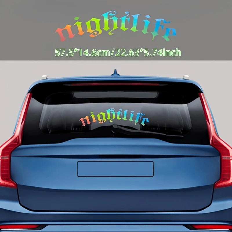 For Jdm Windshield Banner Sticker Waterproof Vinyl Transfer