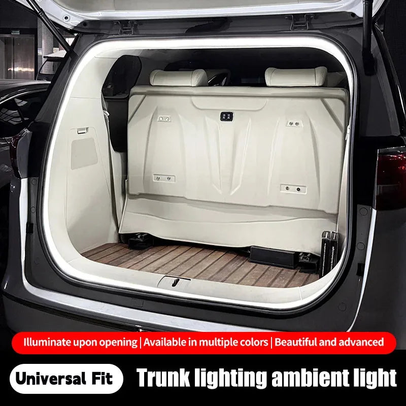 4M 12V Trunk Strip Waterproof Flexible Ambient Lighting White