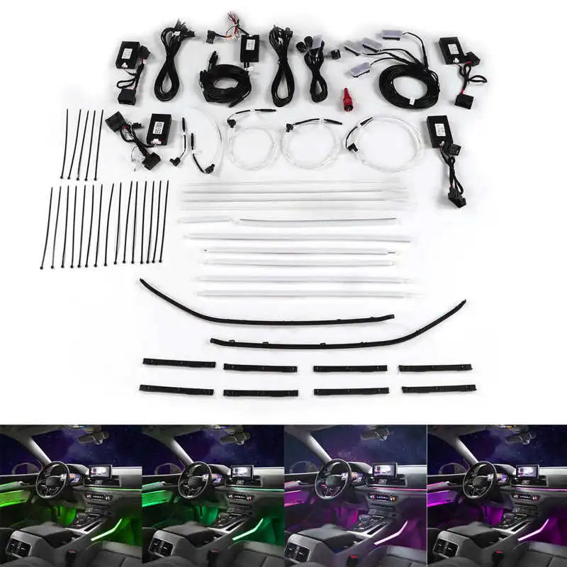 For Mmi Controler Fit Color Batter Interior Atmosphere Strip