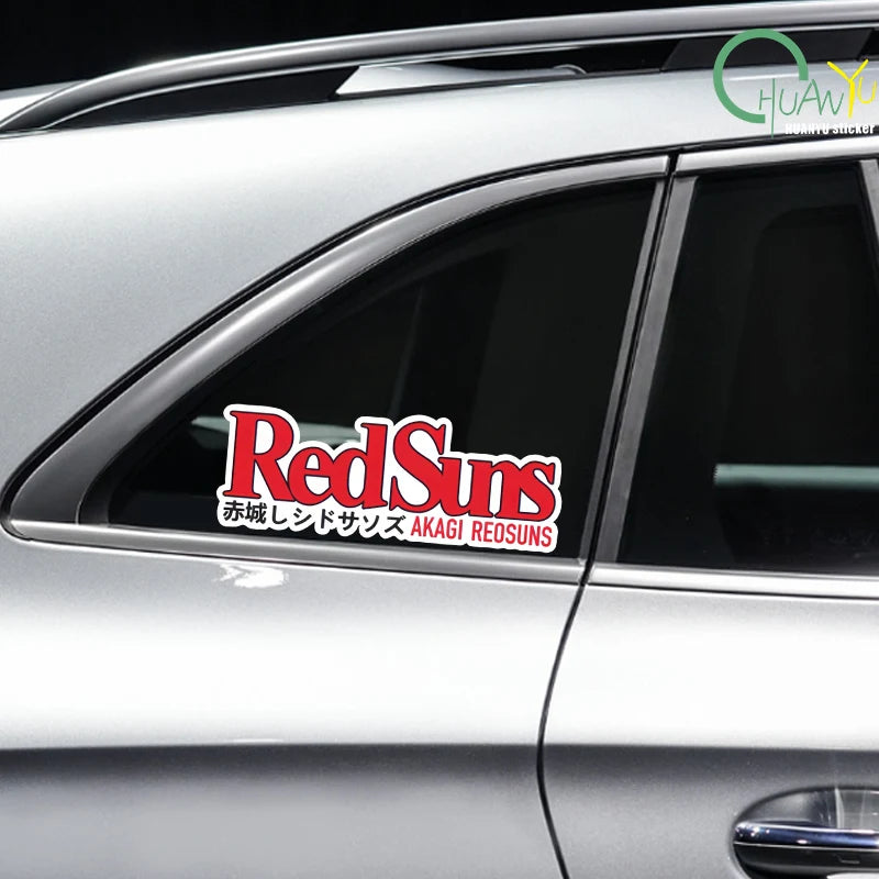 Initial D Chicheng Redsuns Red Sun Racing Team Reflective
