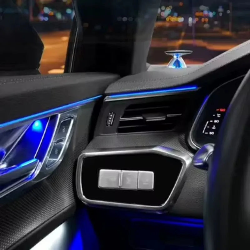 For A4 A5 B9 2017-2025 12V Interior Air Vent Ambient Lighting