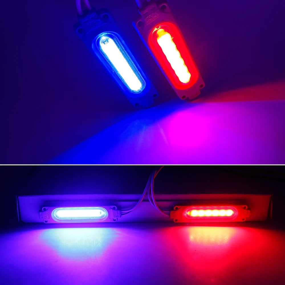 2PCS Strobe Module Injection Molded Design Can Drive Lamps