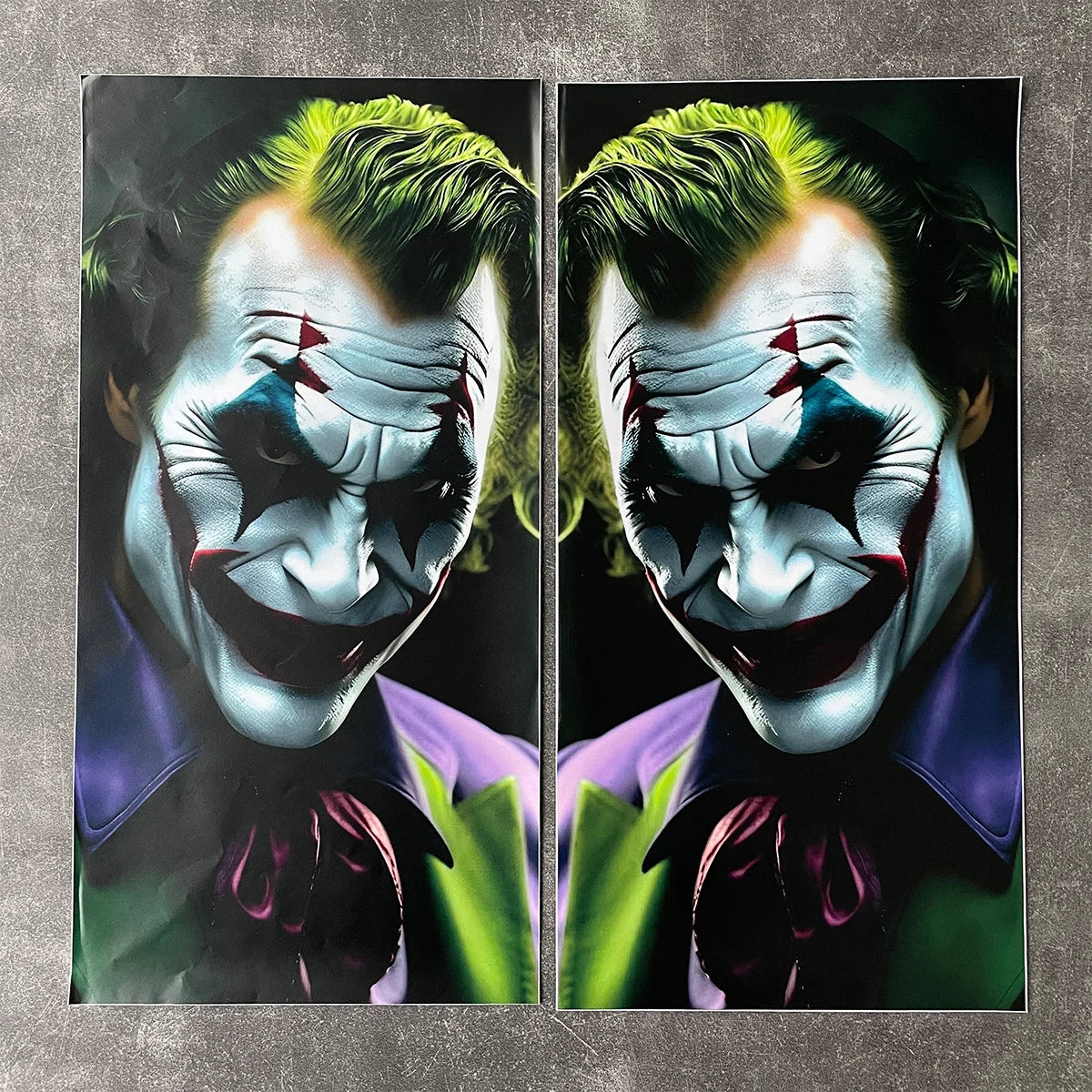 2PCS Set Joker Gothic Stickers b-pillar Center Column Cover