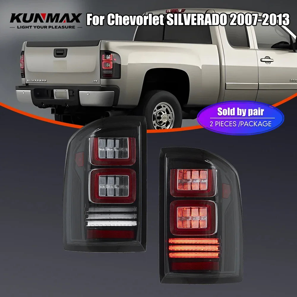 For Chevorlet Silverado 07-13 Reverse Brake Pair Tail Turning