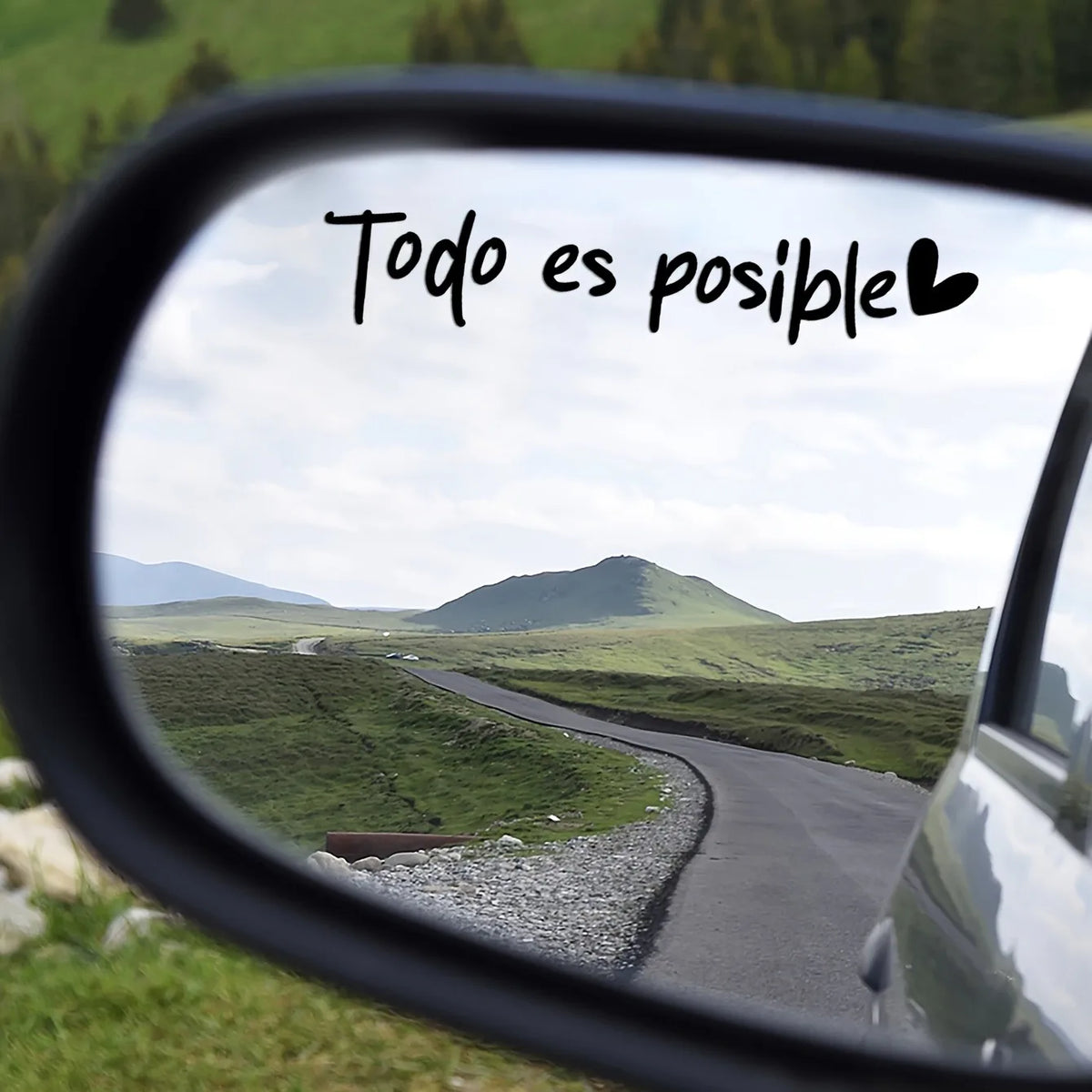 Newest Todo Es Posible Carbon Sticker Decal Art Quotes