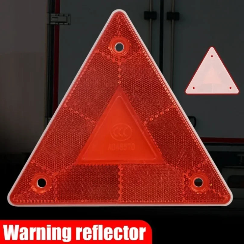 For Trailer Rv Board 1PCS Triangle Warning Reflective Strips